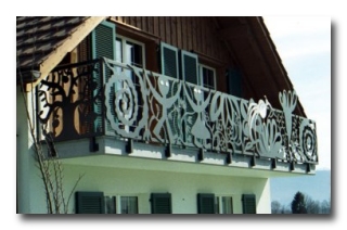 Geländer Paradies