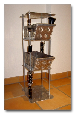 CD Box mit Klarinetten